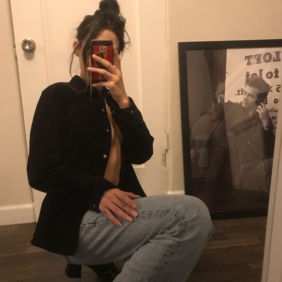 Nordstrom Other - Nordstrom suede overcoat button up